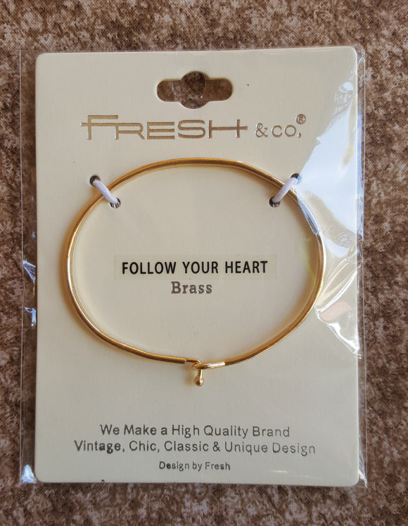 Bracelet  (Follow Your Heart)