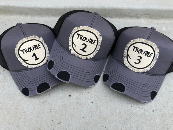 Trouble hats