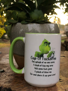 Cup of fuckoffee mug