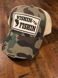 Wishin I Was Fishin Hat