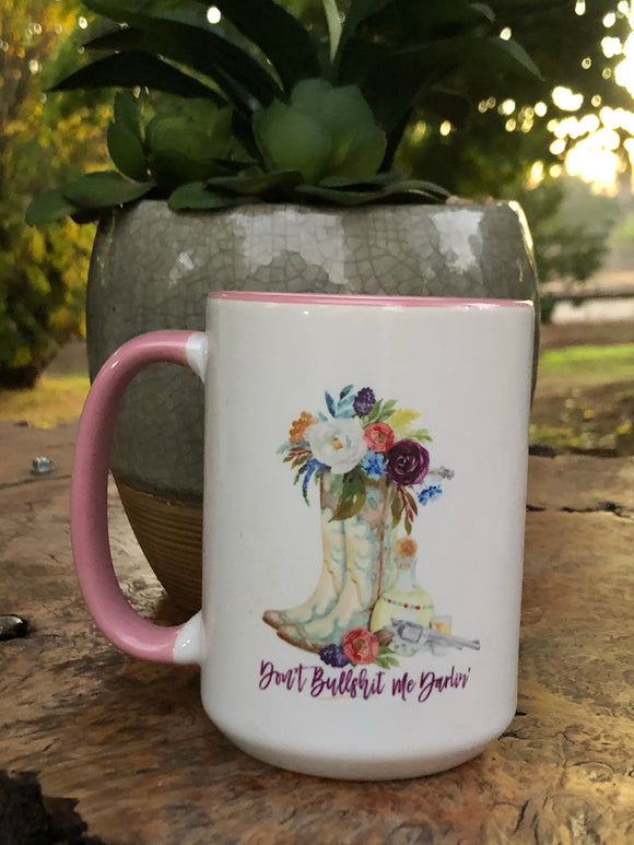 Don’t bullshit me mug