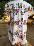 Yellow & Pink pocket tee